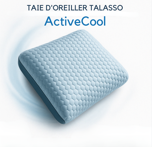 Pack 2 taies d oreiller fraicheur activeCool