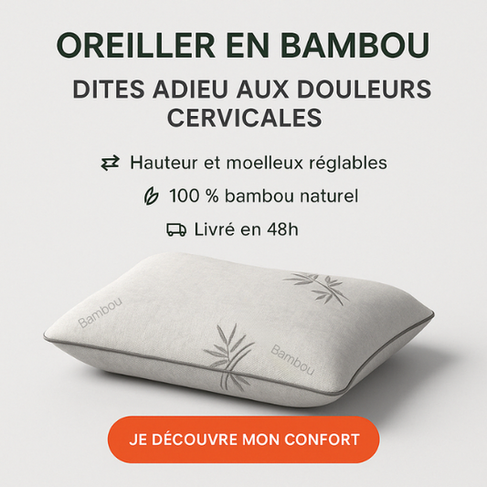 OREILLER FLOCON 60x40