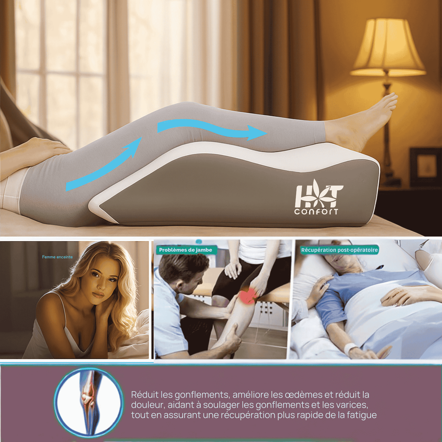 Regule jambes & Récupération Améliorés