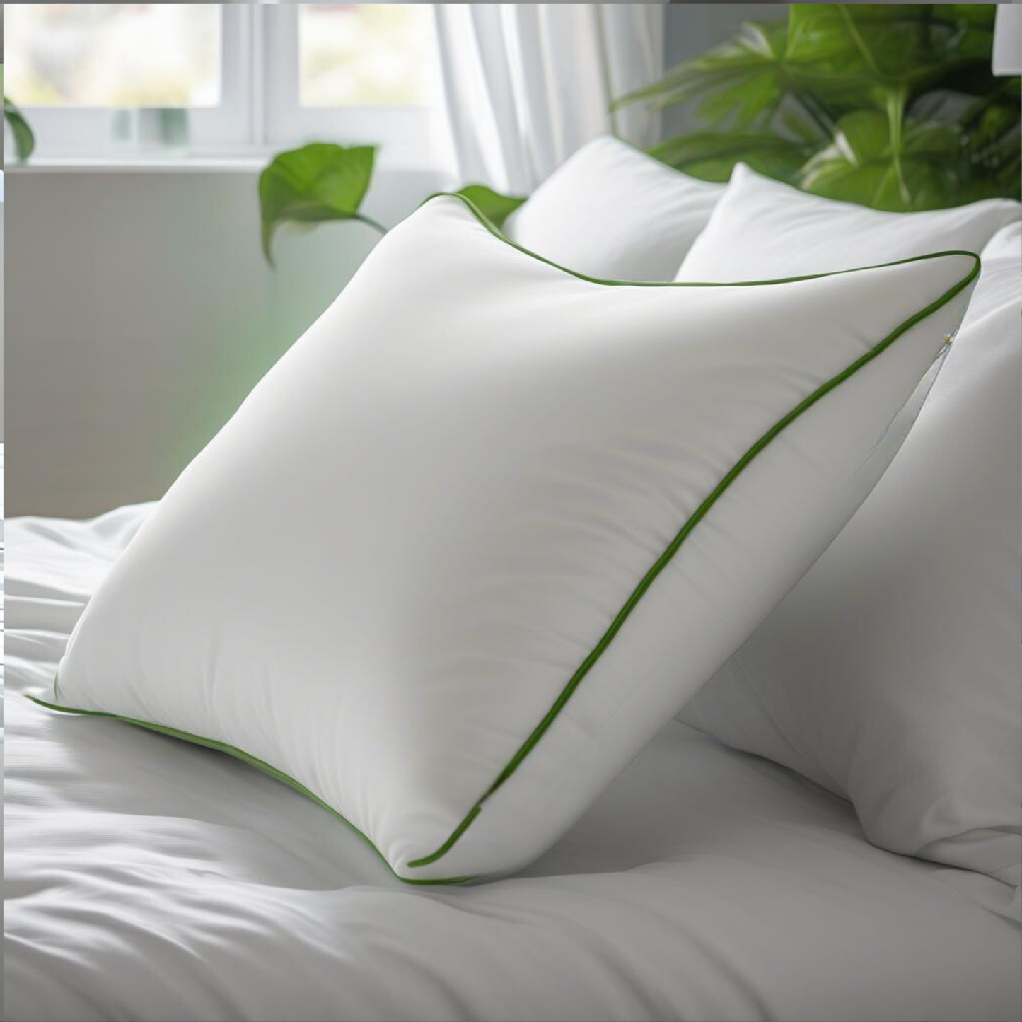 PACK 2 TAIES OREILLER rectangle blanche thalasso , dual