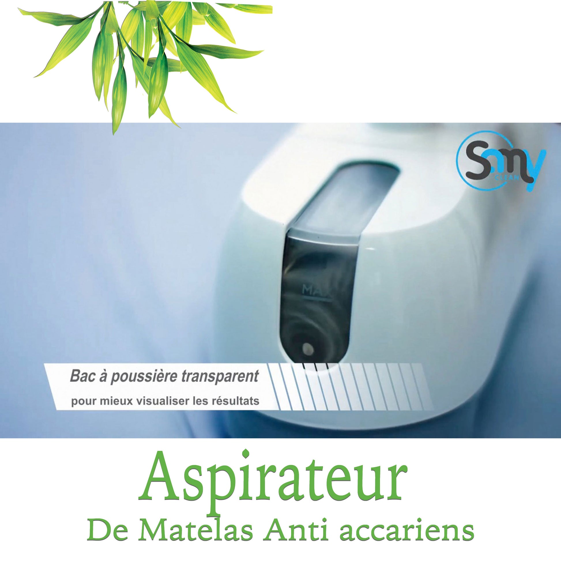 1pc, Puissant Aspirateur Anti-Acariens, Dispositif De Nettoyage À