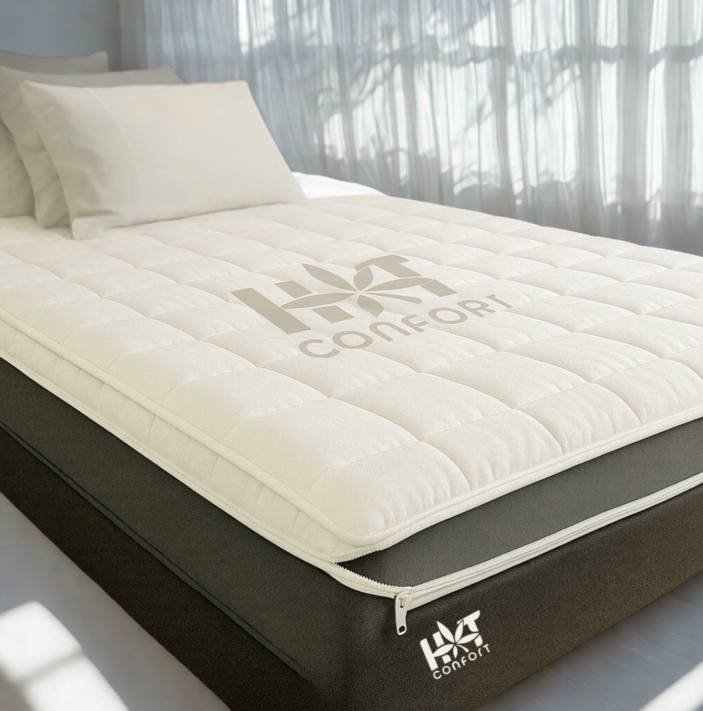 ⭐ Plateau Prestige Matelassé – Le confort interchangeable, hygiénique et intelligent