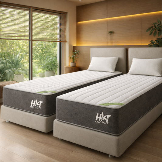 MATELAS BAMBOU 22 cm 1 personne