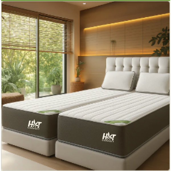 MATELAS BAMBOU 22 cm 1 personne