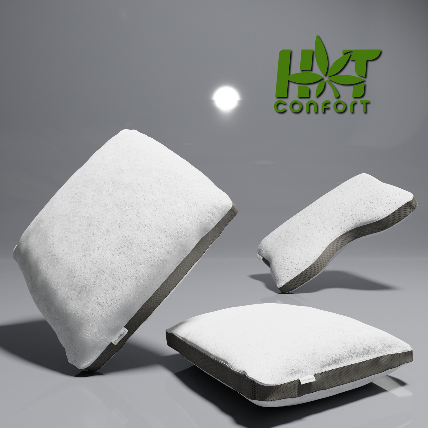 OREILLER DOUCEUR Bambou 60x60