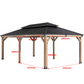 x....GAZEBO EXTERIEUR EN CEDRE option BALI tropique ou ROME  urbain