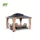 x....GAZEBO EXTERIEUR EN CEDRE option BALI tropique ou ROME  urbain