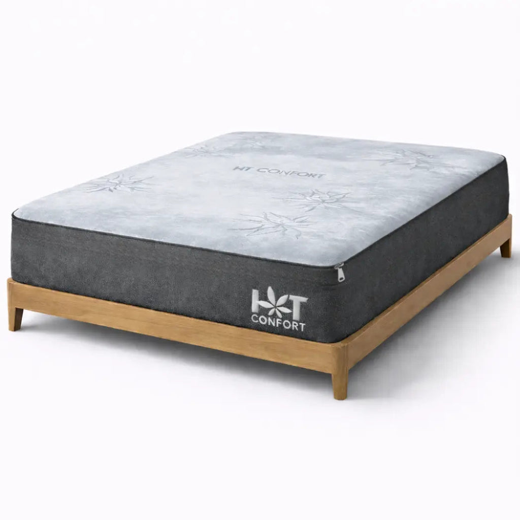 Matelas Bambou Qualité 22cm Confort Naturel - HT CONFORT