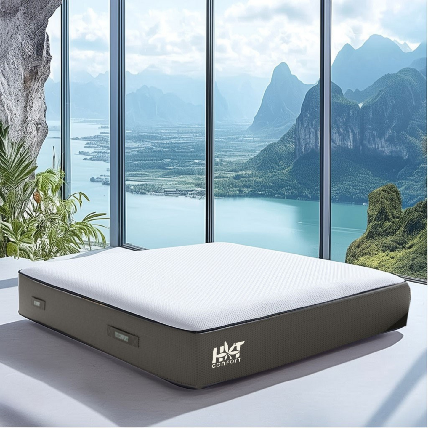 MATELAS BAMBOU 2 places