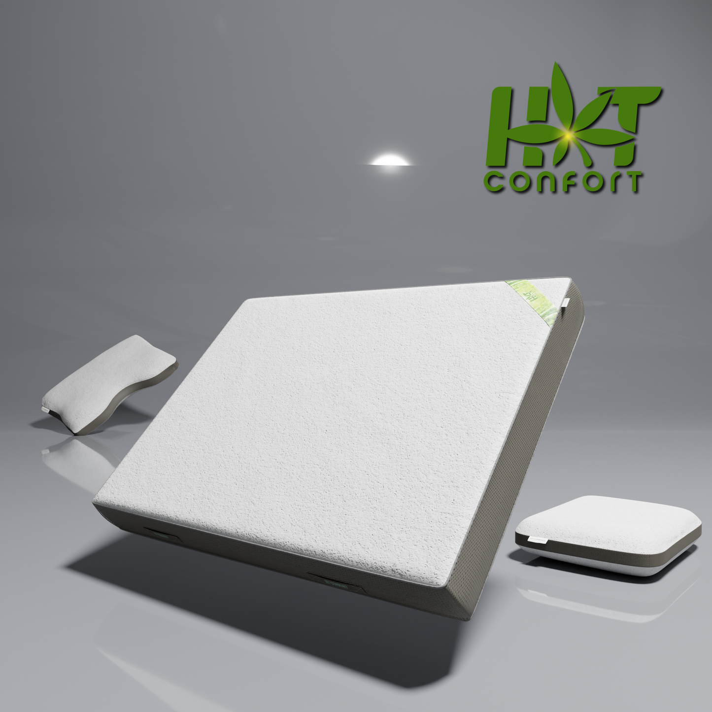 MATELAS BAMBOU 2 places