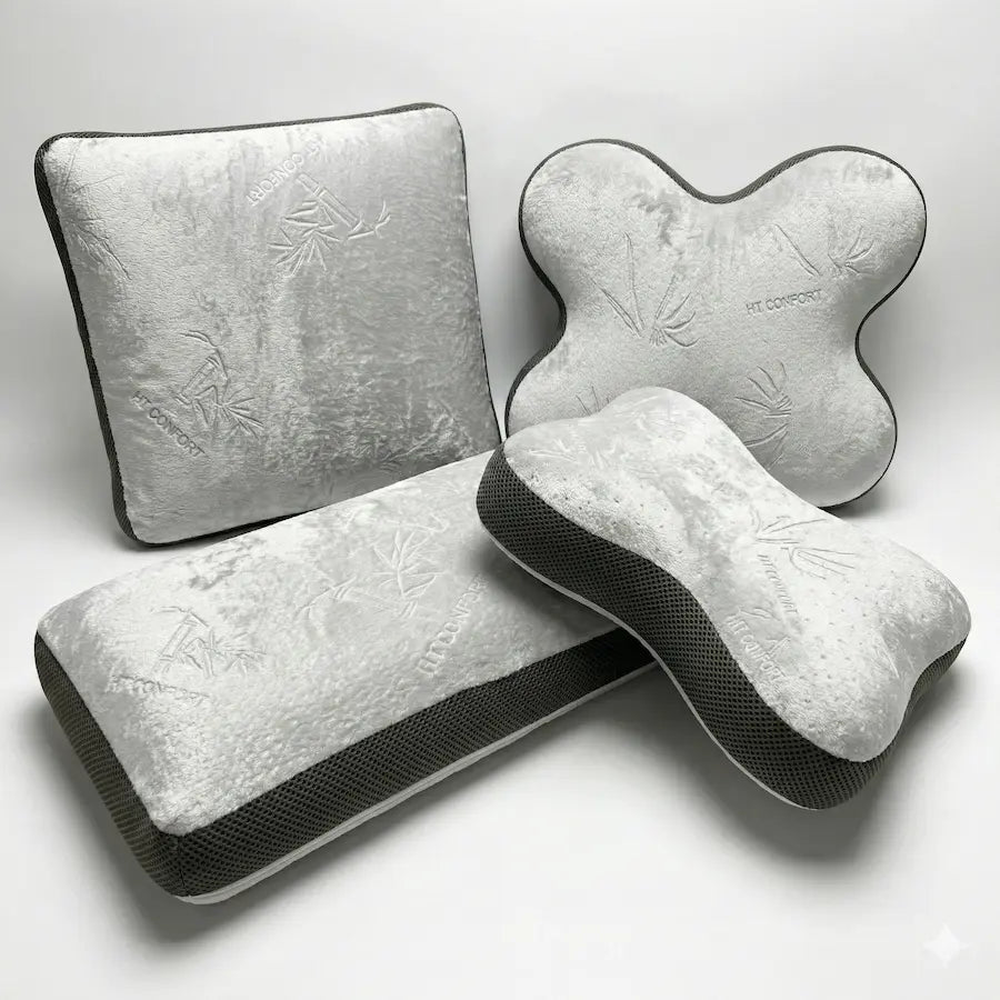 OREILLER DOUCEUR Mémoire de Forme 60x60 - HT CONFORT