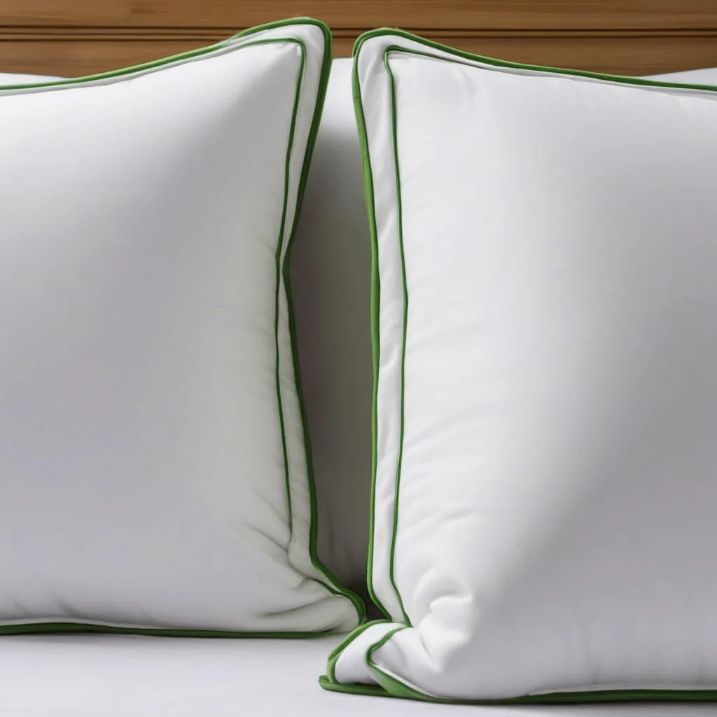 PACK 2 TAIES OREILLER carré blanche   douceur  , papillon - vue 3 - HT Confort