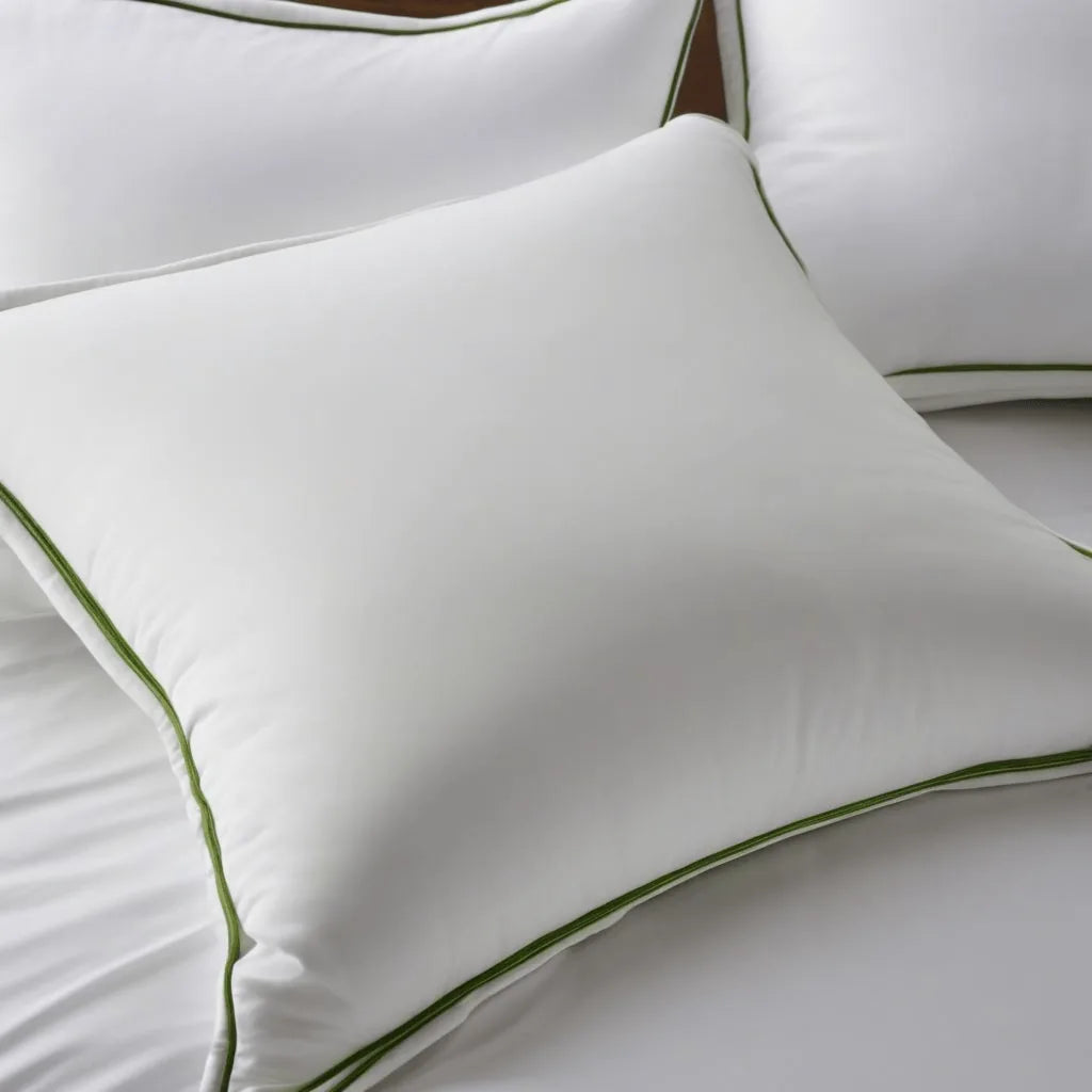 PACK 2 TAIES OREILLER carré blanche   douceur  , papillon - vue 4 - HT Confort