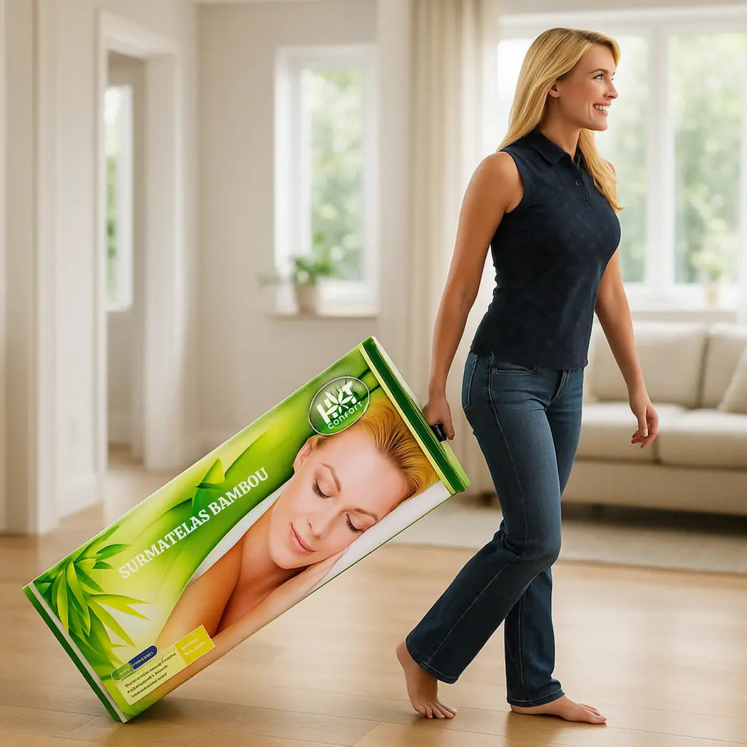 Grâce à sa mousse mémoire de forme premium,