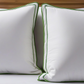 PACK 2 TAIES OREILLER carré blanche   douceur  , papillon